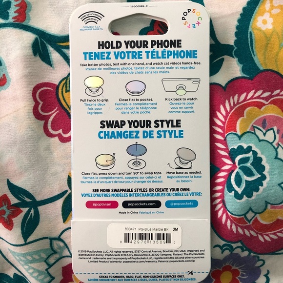 Blue Marble PopSocket - Picture 4 of 4